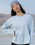 Country Peplum Sweatshirt