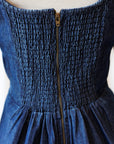Best Ever Denim Maxi Dress – Smocked Back & Pockets