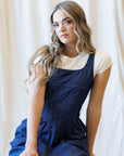 Best Ever Denim Maxi Dress – Smocked Back & Pockets