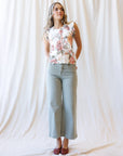 Good Call Cream Rose Floral Cardigan