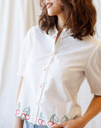 Cherry Cute Button Down