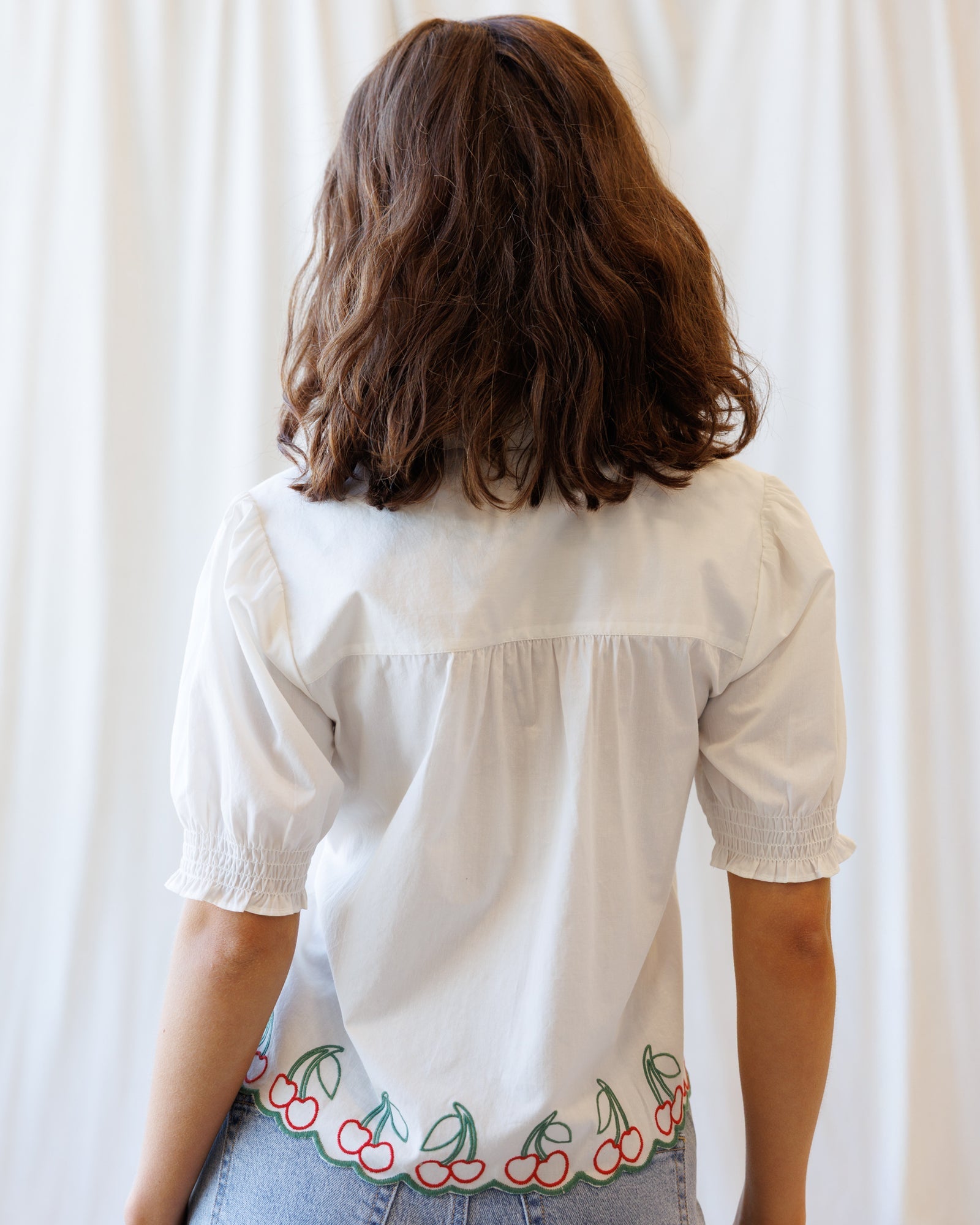 Cherry Cute Button Down