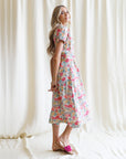 Romantic Pleated Shirtdress