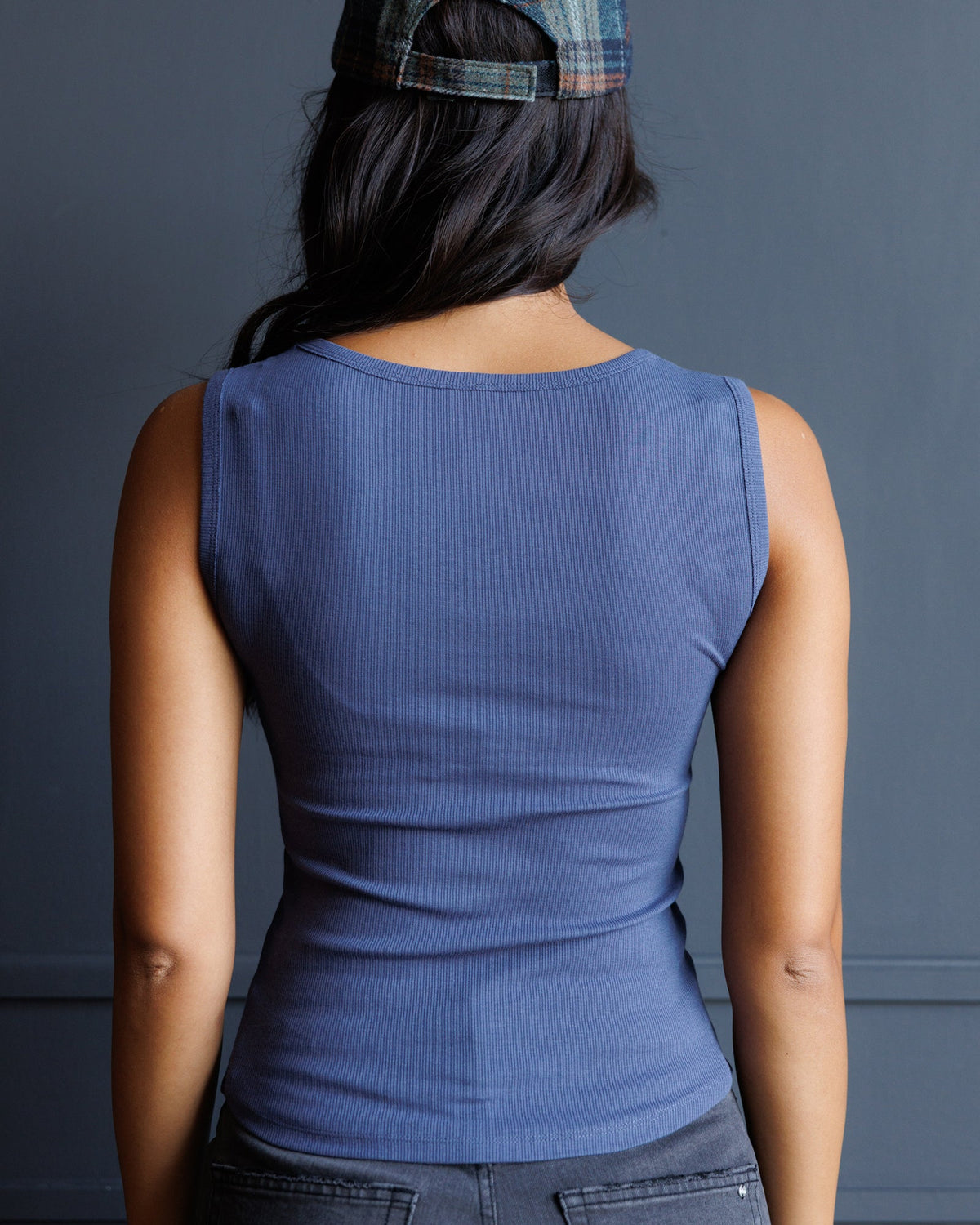 Everyday Ribbed Scoop Neck Tank