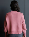 The Best Dusty Rose Crewneck Sweater