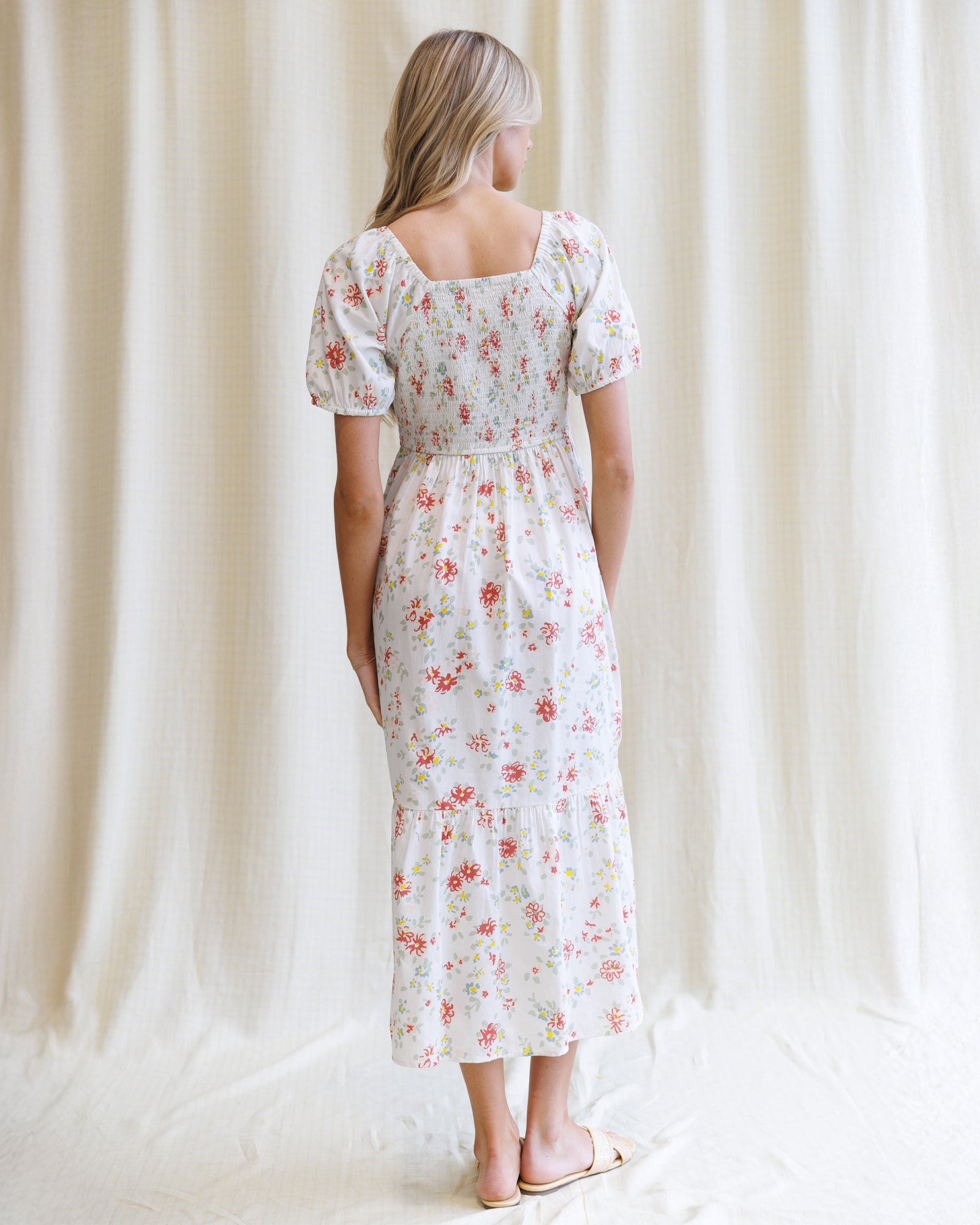 Romantic High Tea Midi Dress