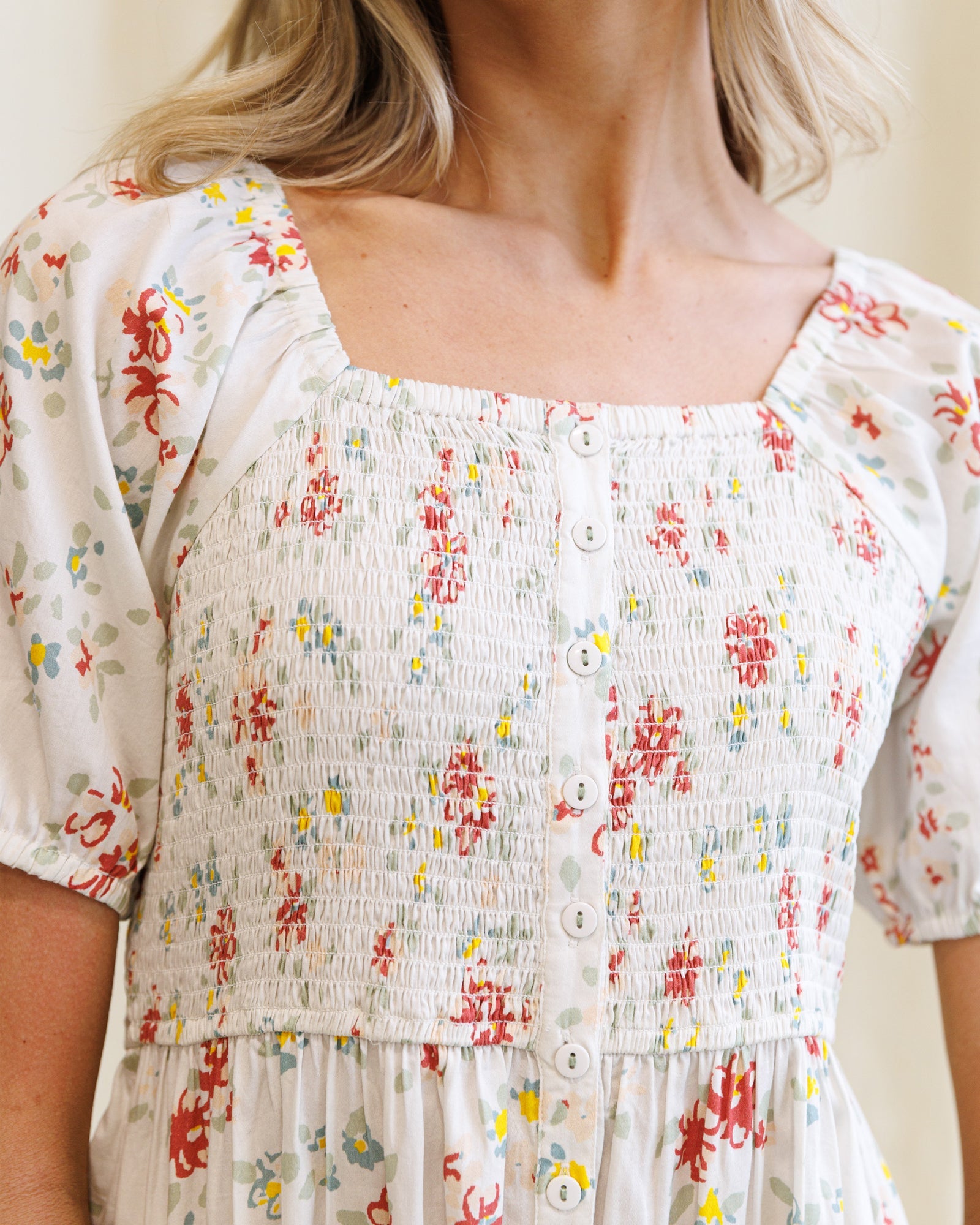 Romantic High Tea Midi Dress
