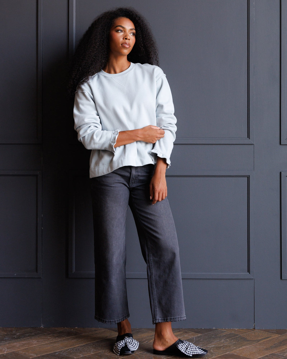 Country Peplum Sweatshirt