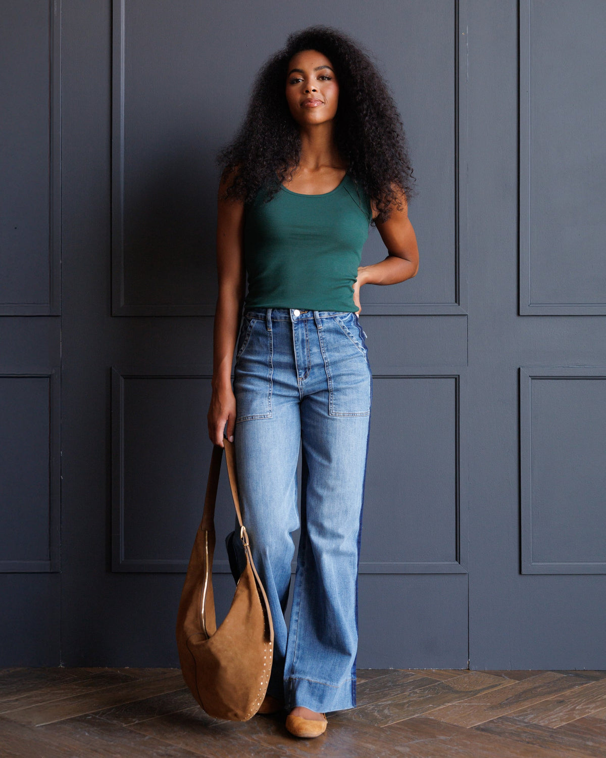 Everyday Ribbed Scoop Neck Tank