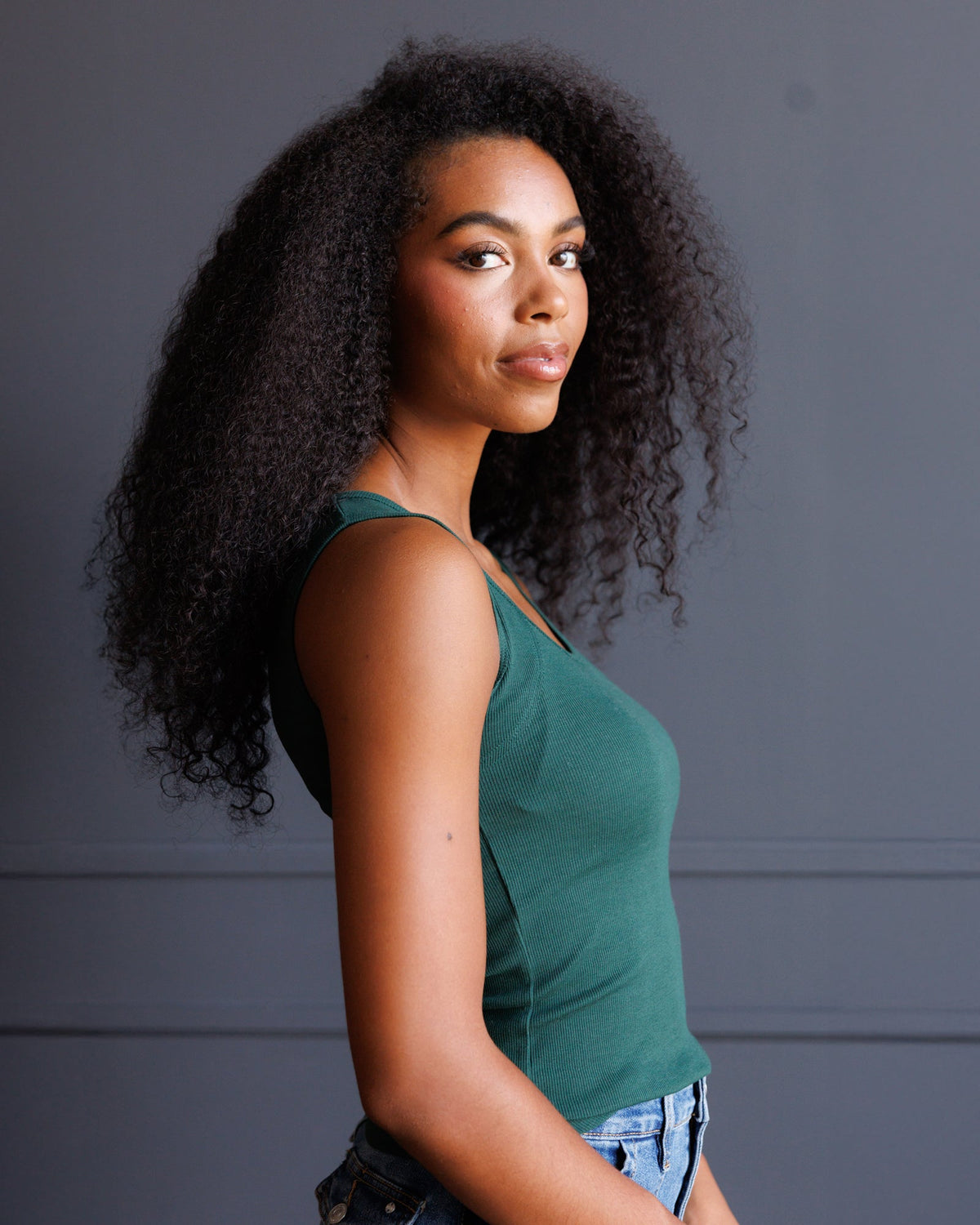 Everyday Ribbed Scoop Neck Tank