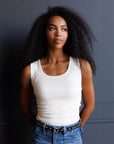 Everyday Ribbed Scoop Neck Tank