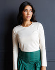 Essential Long Sleeve Crewneck Tee