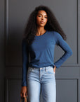 Essential Long Sleeve Crewneck Tee