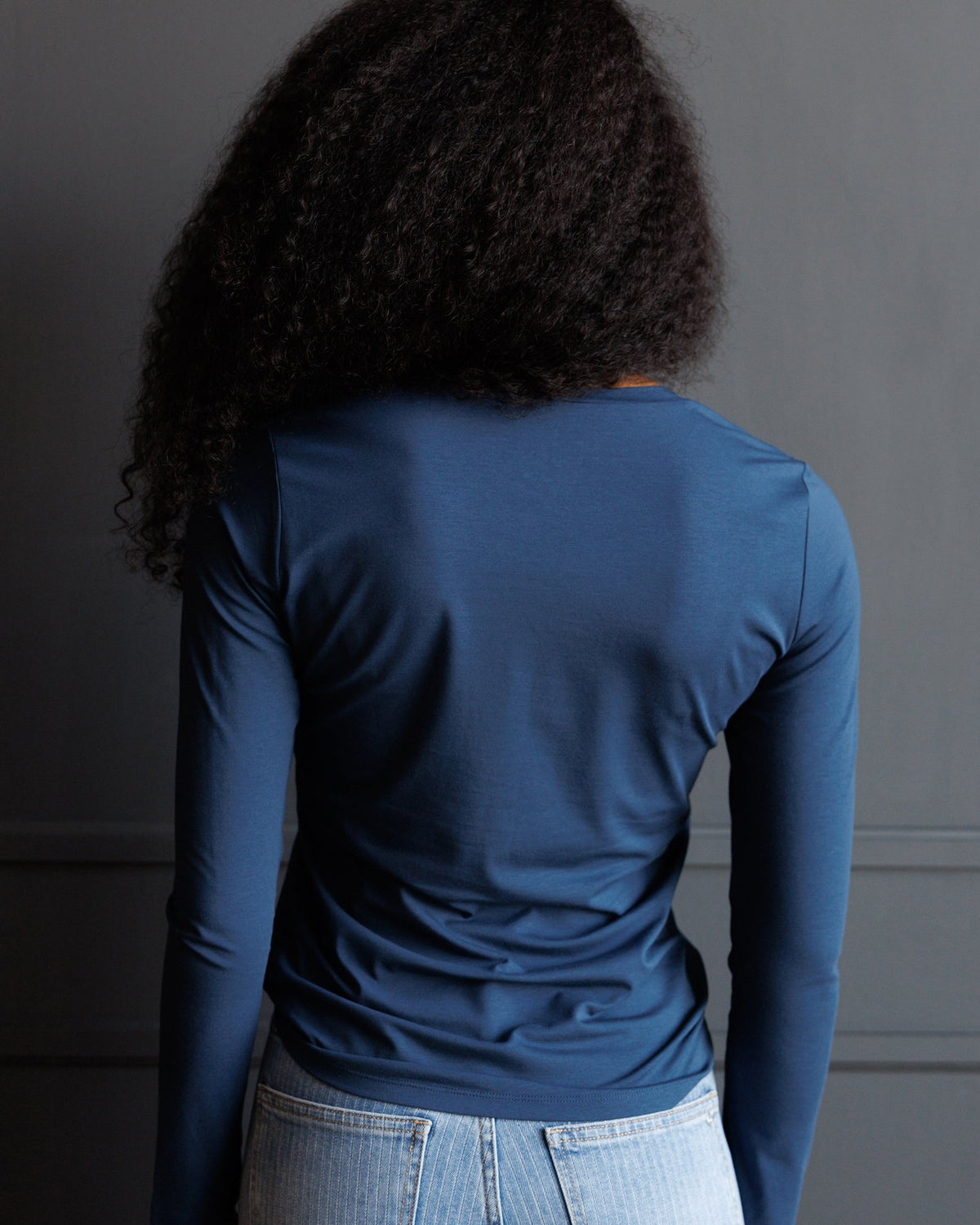 Essential Long Sleeve Crewneck Tee