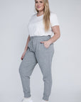 Plus-Size Jogger Pants