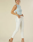 Lilou White Skinny Jeans