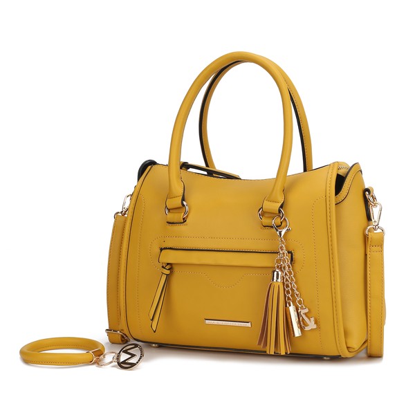 MKF Valeria Satchel with Keyring by Mia K