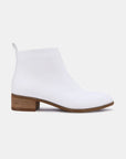 Beast Fashion PU Leather Block Heel Boots