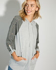 e Luna Distressed Sweatshirt