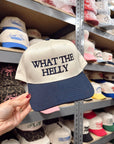 What the Helly - Navy Vintage Trucker Hat