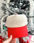 Santa Hat - Red Vintage Trucker Hat
