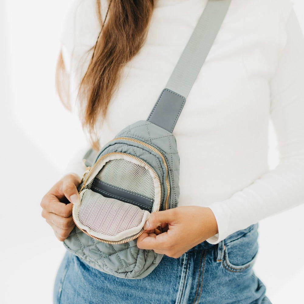 Pinelope Puffer Sling Bag