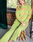 Shula Knitted Cactus Sweater