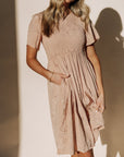 Maylee Dress in Apricot - My Pampered Life Seattle