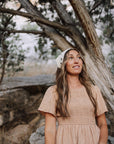 Maylee Dress in Apricot - My Pampered Life Seattle