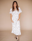 Gabby Maxi Dress in White