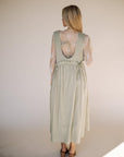 Arey Overall Dress in Olive