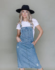 Jovi Denim Overall Dress