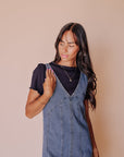 90’s Babe Denim Overall Dress