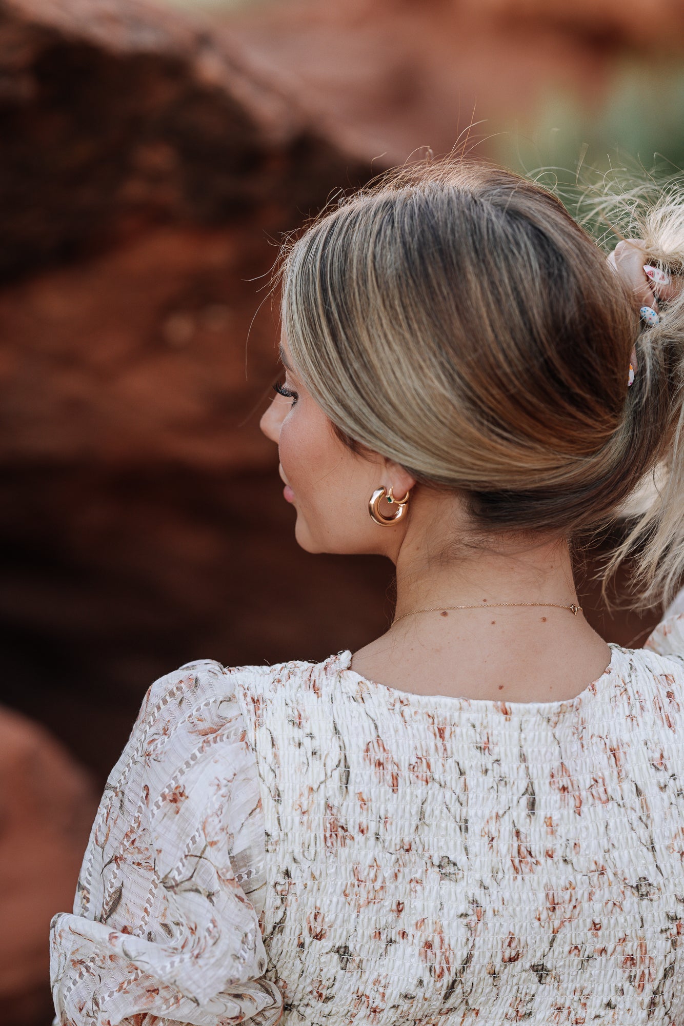 Flying Tomato Cypress Midi Dress in Ivory