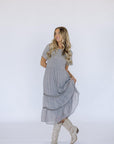 Kanyan Midi Dress in Gray