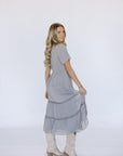 Kanyan Midi Dress in Gray