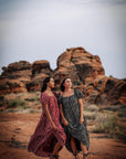 Bella Maxi Dress in Red