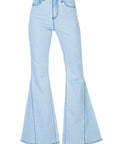 O2 Denim High Waist Denim flare Wide Leg bell bottom jeans