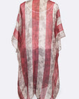 Vintage Inspired American Flag Kimono