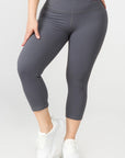 Buttery Soft Capri Activewear  Leggings