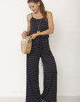 Striped Jumpsuit