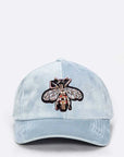 Queen Bee Patch Velour Cap