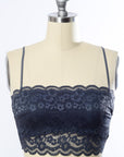 Leto Accessories Wide Lace Bandeau