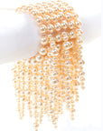 Mix Pearls Drop Statement Stretch Bracelet