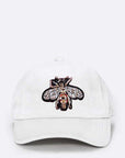 Queen Bee Patch Velour Cap