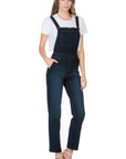 O2 Denim Overall in Medium or Dark Wash