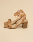 TREATY-S Buckle Sandal Heel