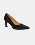 Beast Fashion Faux Suede Point Toe Pumps