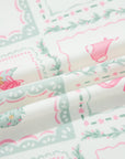 Sugarplum Christmas Patchwork Pajama Set — White
