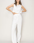 HYFVE D-Linen Blended Top and Pants Set